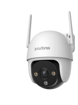 Câmera externa inteligente Wi-Fi Full HD 360°