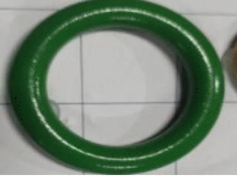 ARGOLA DE MADEIRA GRANDE - VERDE BANDEIRA 