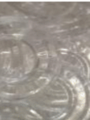 ARGOLA RESINADA - TRANSPARENTE 