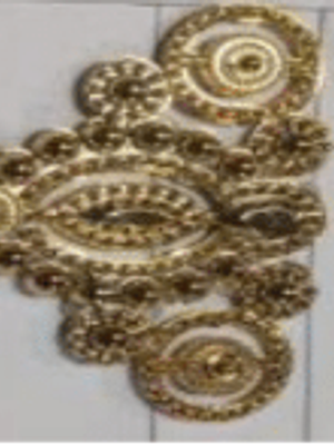 ARABESCO APLIQUE - OURO 